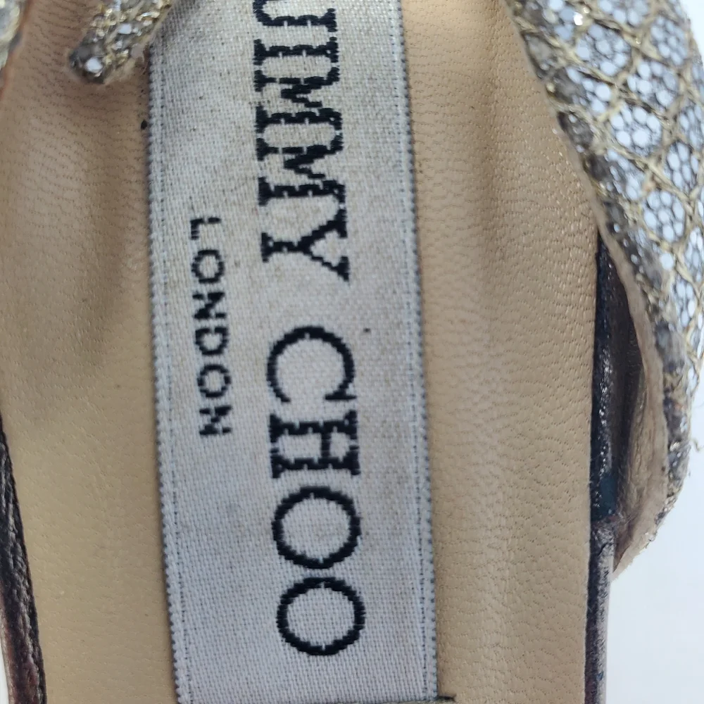 Jimmy Choo Champagne Pumps